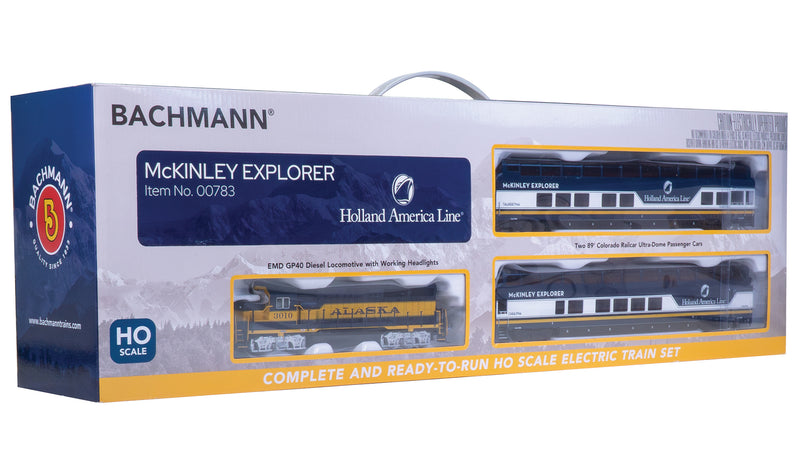 Bachmann Trains - McKinley Explorer Ready To Run Electric Train Set - HO Scale