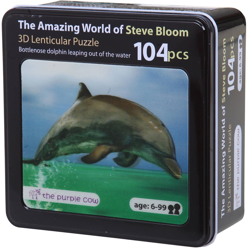 Purple Cow Lenticular Bottlenose Dolphin