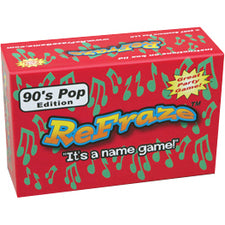 Talicor Refraze TV Shows Edition - 90s Pop Name Game for Travel-Friendly Fun with Groups of Any Size