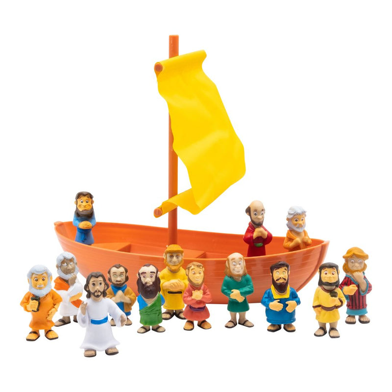 Galilean Boat with Jesus & Apostles Playset