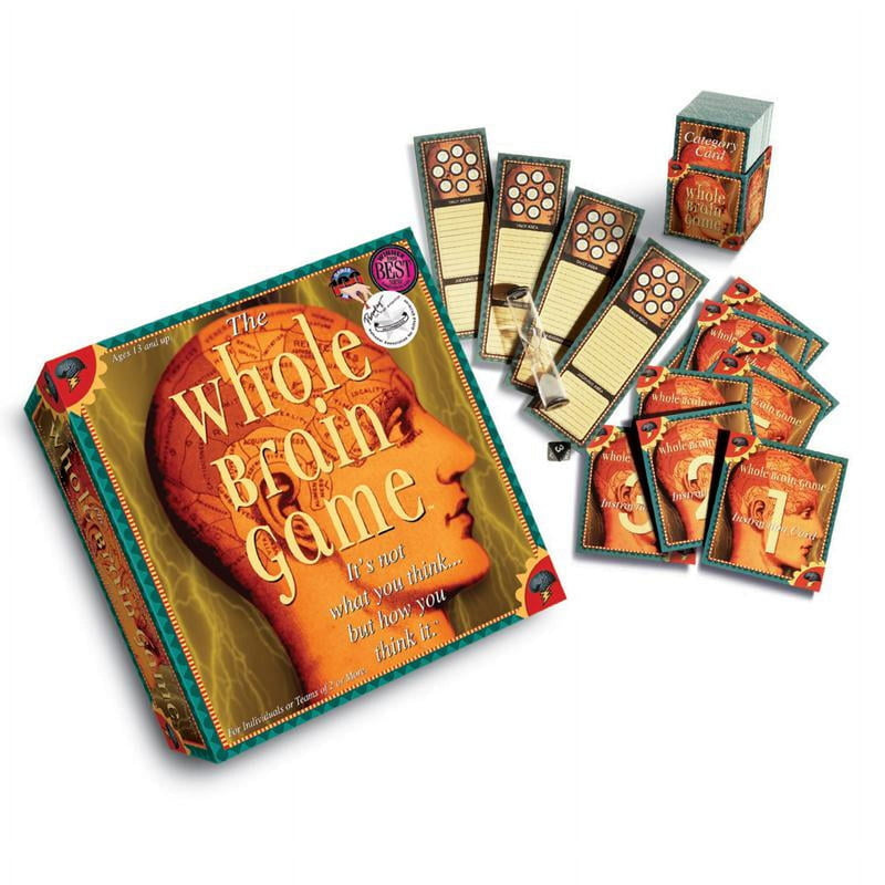 Talicor The Whole Brain Game Board Ga