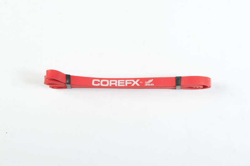 360 ATHLETICS Latex Strength Band Red