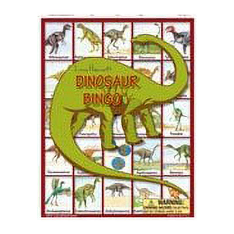 Lucy Hammett Dinosaur Bingo Game for Kids Prehistoric Adventure with T-Rex, Triceratops & More