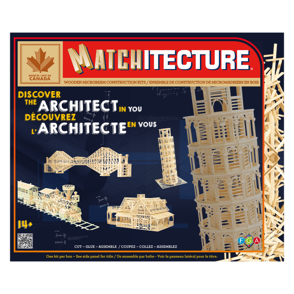 MATCHITECTURE - GOLD RUSH TRAIN - 1800 PCS.