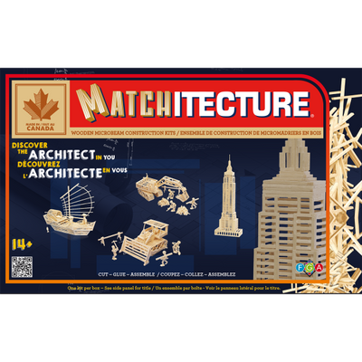 MATCHITECTURE - EMPIRE STATE BUILDING - 650 PCS.