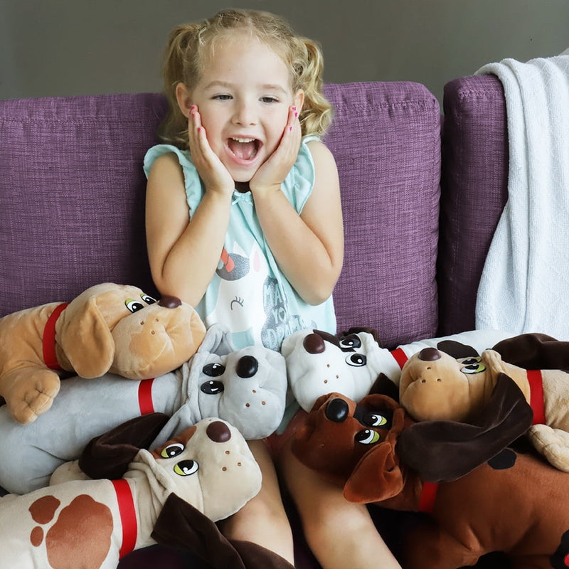 Pound Puppies Red with Black