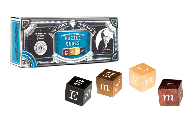 Professor Puzzle E=MC2 Puzzle Cubes