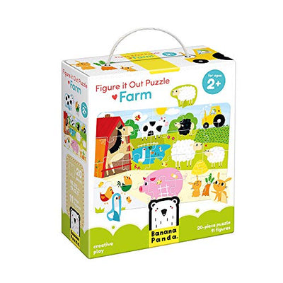 Banana Panda Figure It Out Puzzle Farm