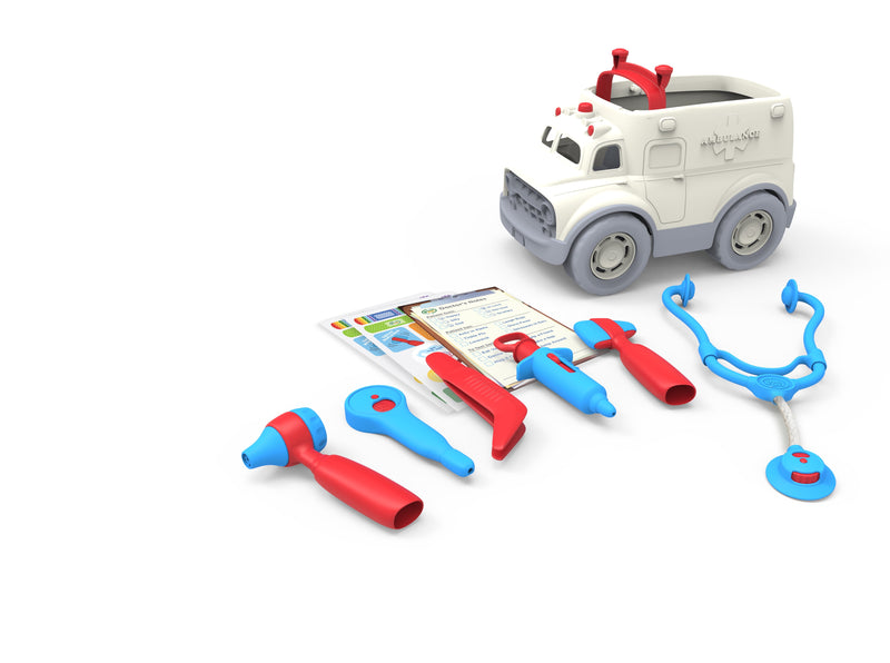 GREEN TOYS Ambulance & Doctor's Kit