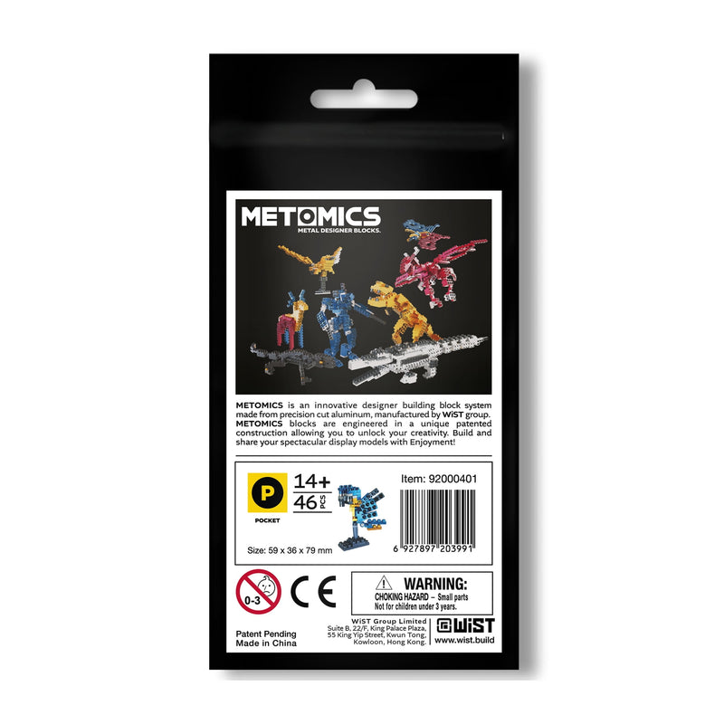 Metomics Pocket Pet Blue Macaw Parrot