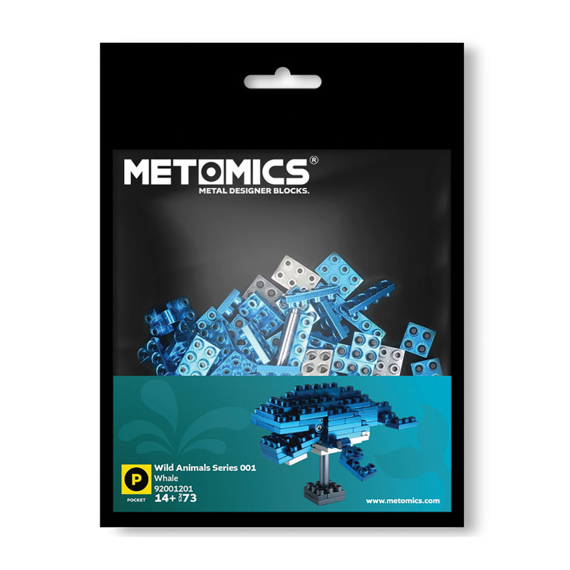 Metomics Pocket Wild Animal Blue Whale