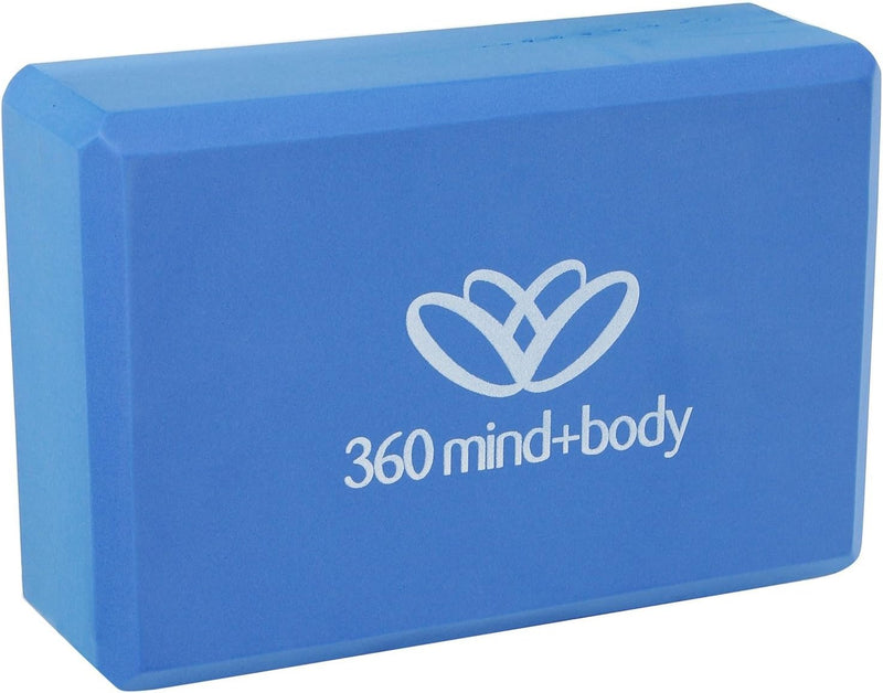 360 ATHLETICS Yoga Brick Blue - 3"