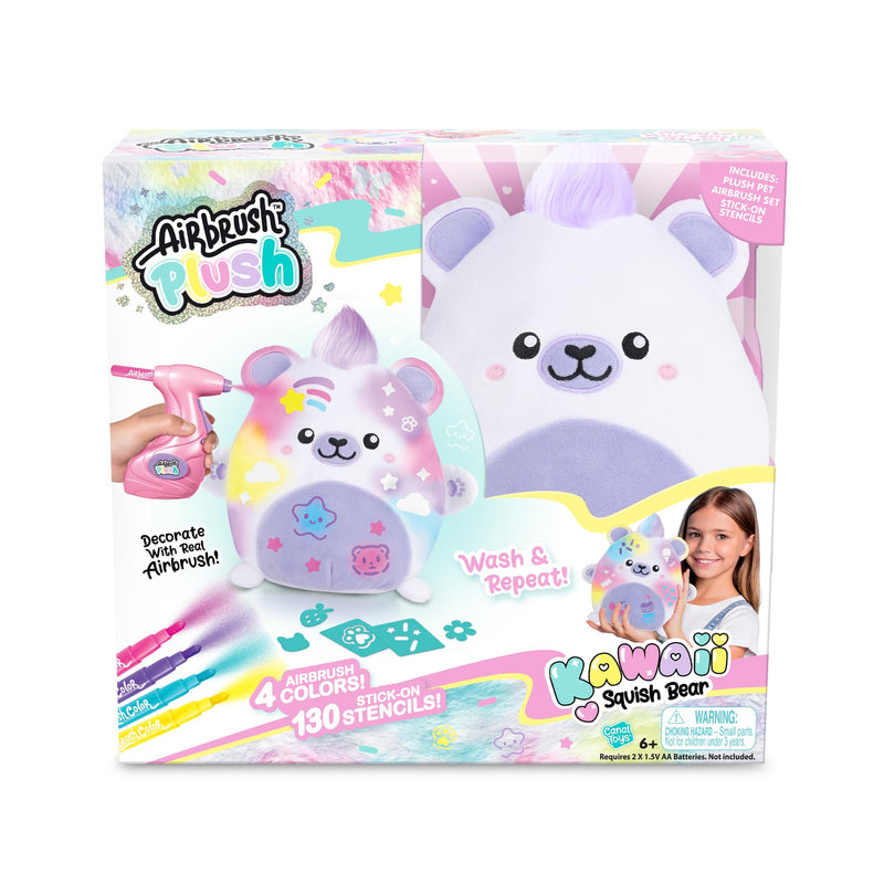 Kawaii Bear Air Brush Plush