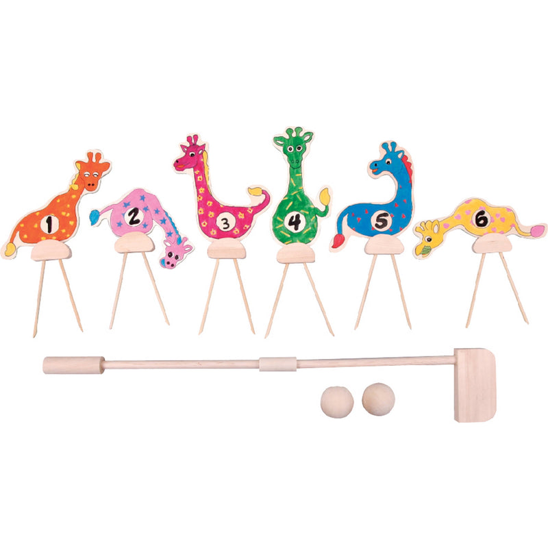 Build A Game Critter Croquet Game
