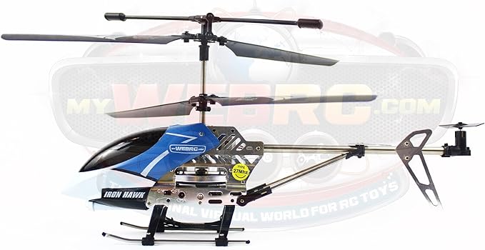 MY FUNKY PLANET My Web Rc-iron Hawk Heli, Blu