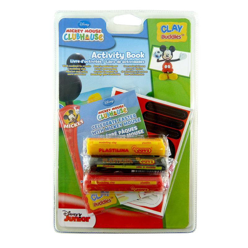 GIROMAX Disney Clay Buddies – Mickey Mouse Character Modeling Clay Kit