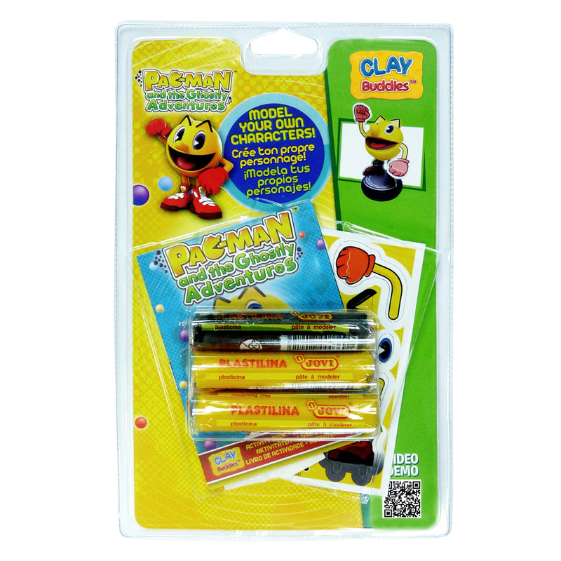GIROMAX Pac-Man Clay Buddies – Pac-Man Character Modeling Clay Kit