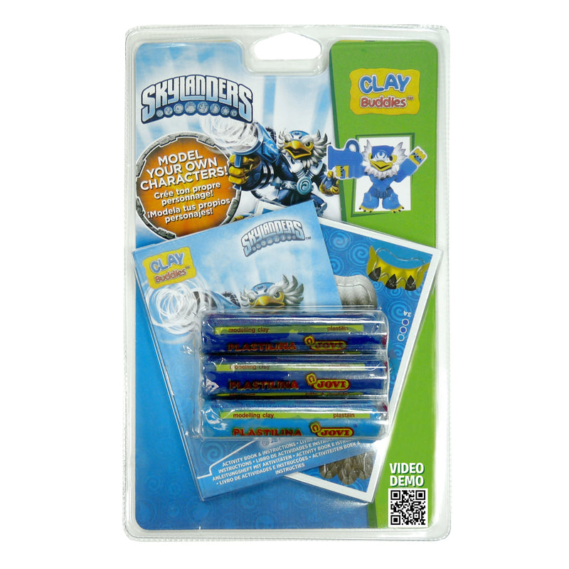 GIROMAX Skylanders Clay Buddies – Create & Mold Character Modeling Clay Kit