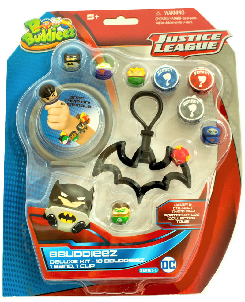 Bbuddieez DC Comics Justice League Mini Figure Kit w/10 Minis