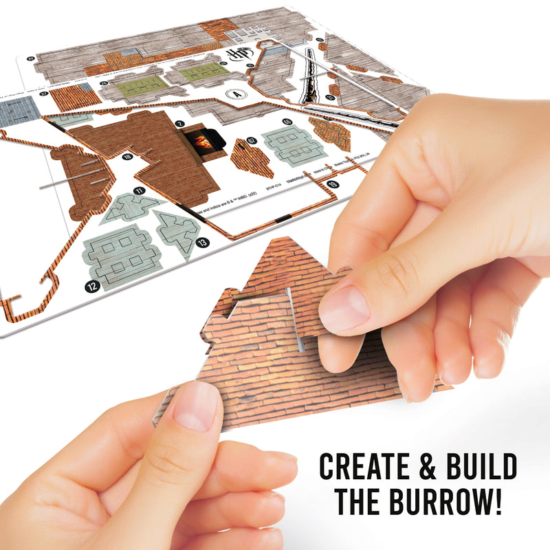 Harry Potter Creative Maker Kitz - Make Your Own Light Up Weasley Burrow