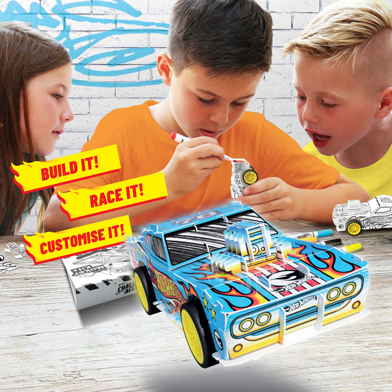 Hot Wheels Creative Maker Kitz - Custom Racer Kit Rodger Dodger
