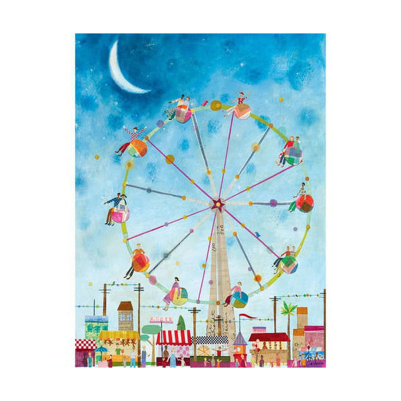 Oopsy Daisy's Ferris Wheel Canvas Wall Art - Size 18x24