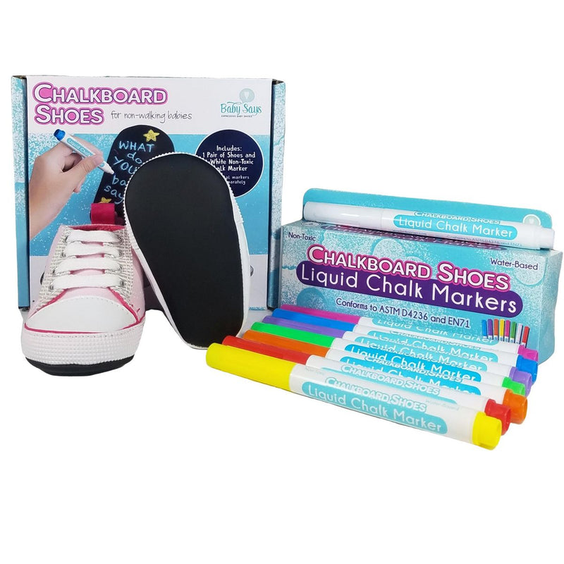 Baby Says Pink Sneakers 3-6 mo