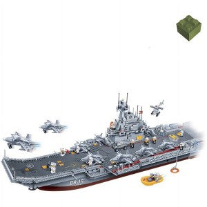 BanBao WORLD DEFENSE - MARINE BATTLE SHIP STEM Building Brick Set Building Set for Kids