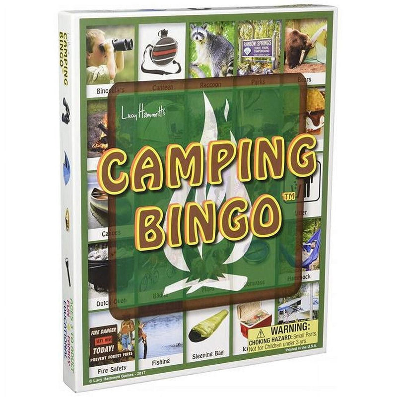 Lucy Hammett Lucy Hammett Games CAMPING BINGO