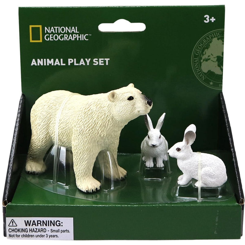 National Geographic Polar and Arctic Hares 3pcs