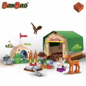 BanBao Tented Camp Building Kit STEM Toy (226PCS) Building Set for Kids