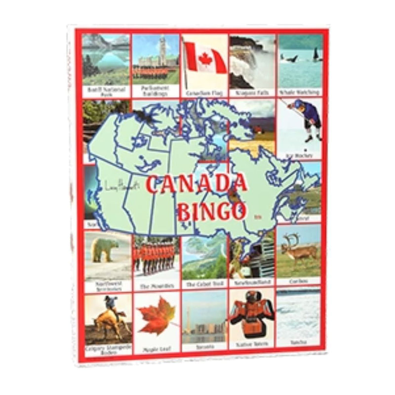 Lucy Hammett Canada Bingo 6 Picture Boards, 42 Cards & Bingo Chips, All Ages