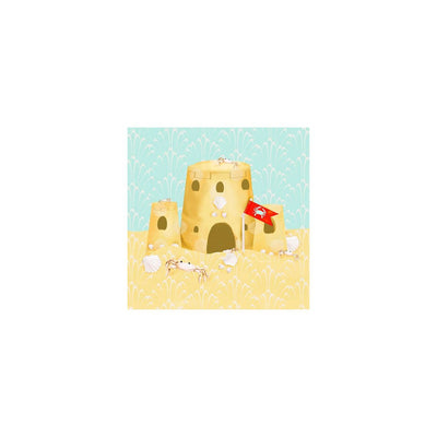 Oopsy Daisy's Crab Kingdom Canvas Wall Art - Size 10x10