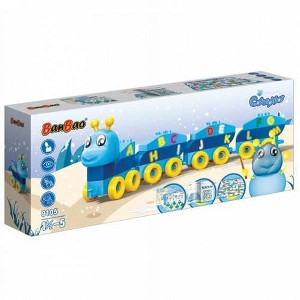 BanBao Caterpillar Letters Building Kit STEM Toy (40 pcs) Building Set for Kids