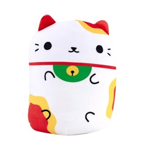 Cats vs Pickles - Lucky Cat Neko - Bring Good Fortune with this Super Soft 8" Jumbo Plush!