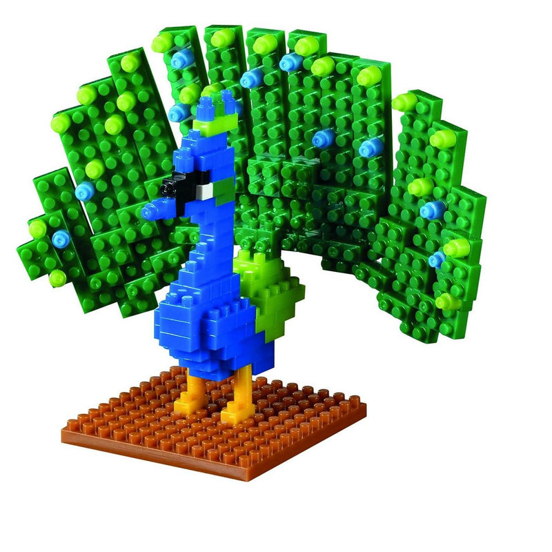 Brixies PEACOCK Building Set for Kids
