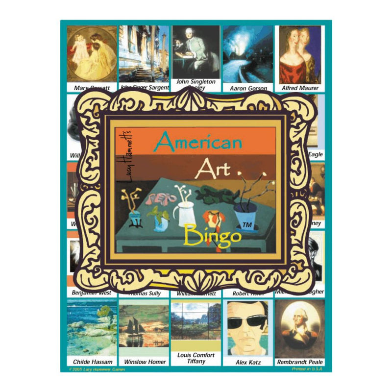 Lucy Hammett Games American Art Bingo