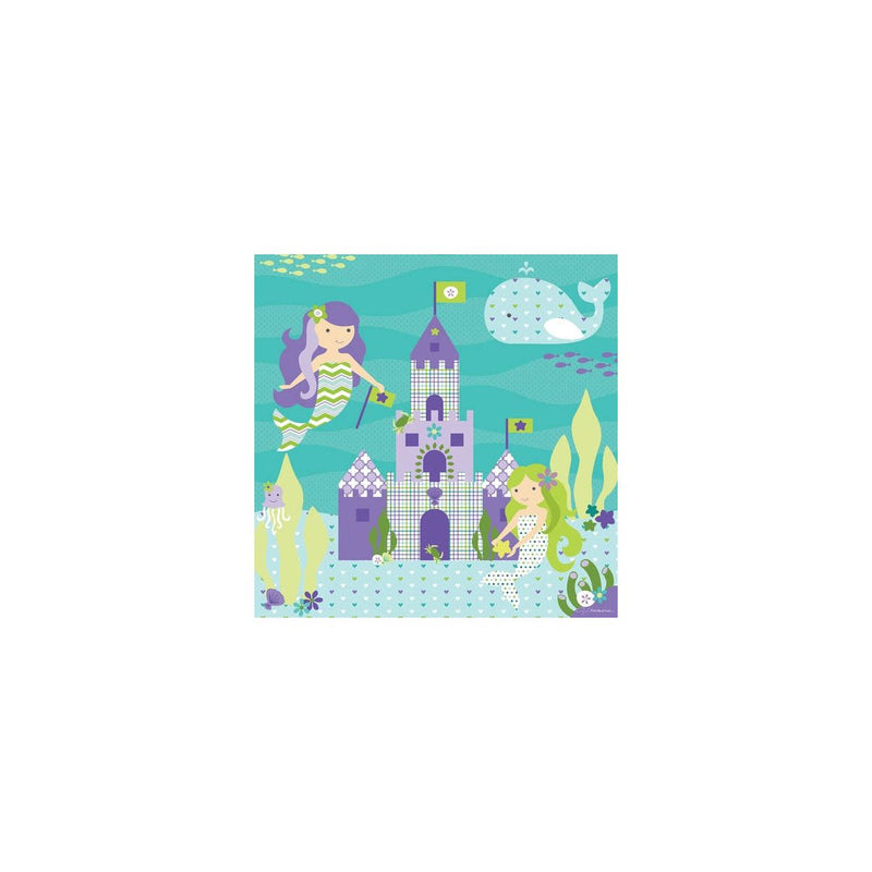 Oopsy Daisy Too's Ocean Dots & Details Canvas Wall Art Size 21x21