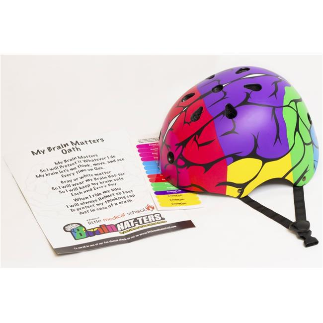 Little Medical School Brain Hat-ter Helmet (Medium)