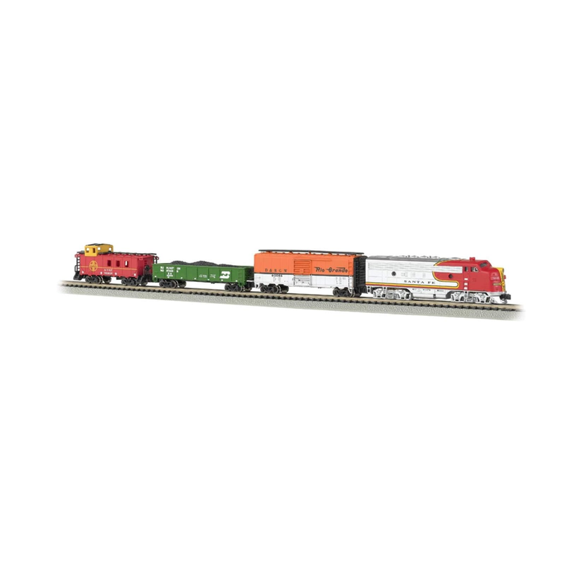 Bachmann Trains - Super Chief Ready To Run Electric Train Set - N Scale