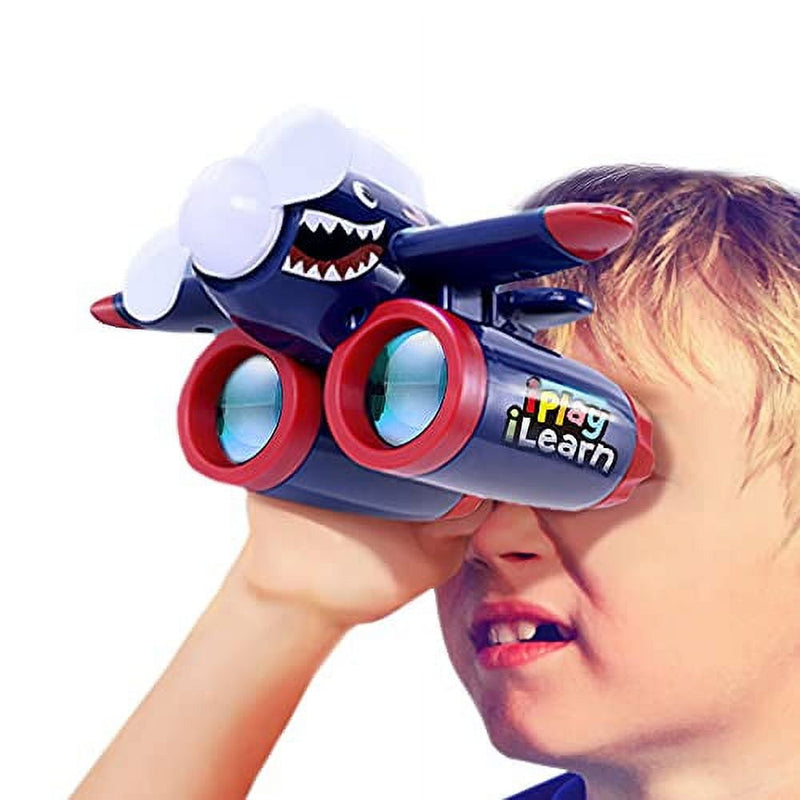 I, PLAY I, LEARN Hopping- Blue Dragon BLUE FLYNOCULARS Kids Binoculars