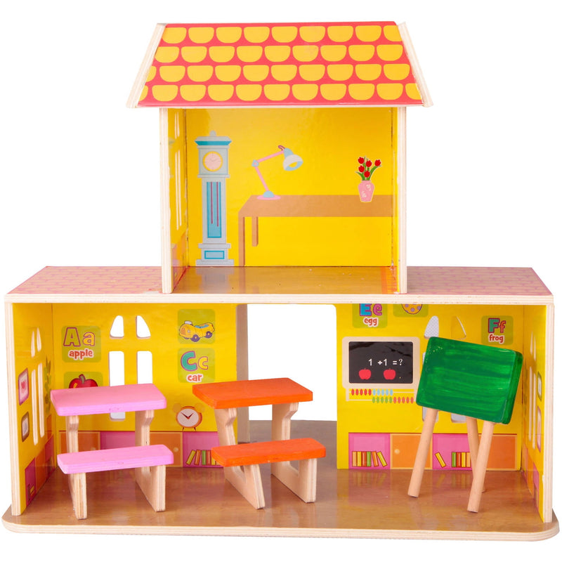 Classic World Build A Village Village School