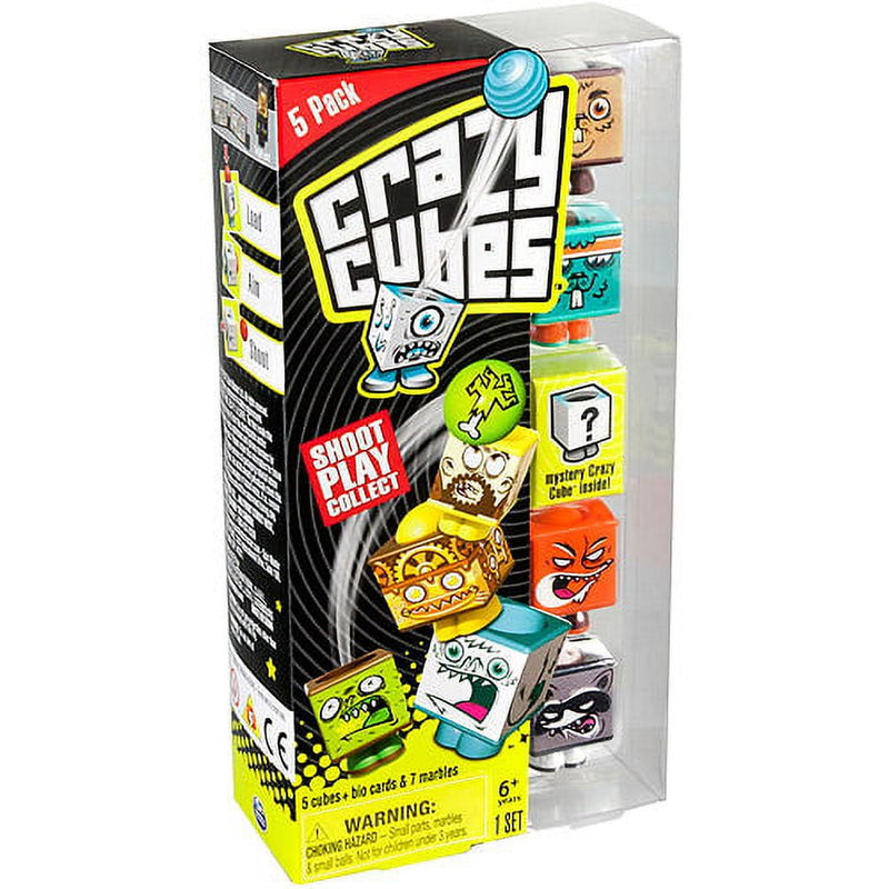 Crazy Cubes - 5 Pack Forest Theme Set of 5