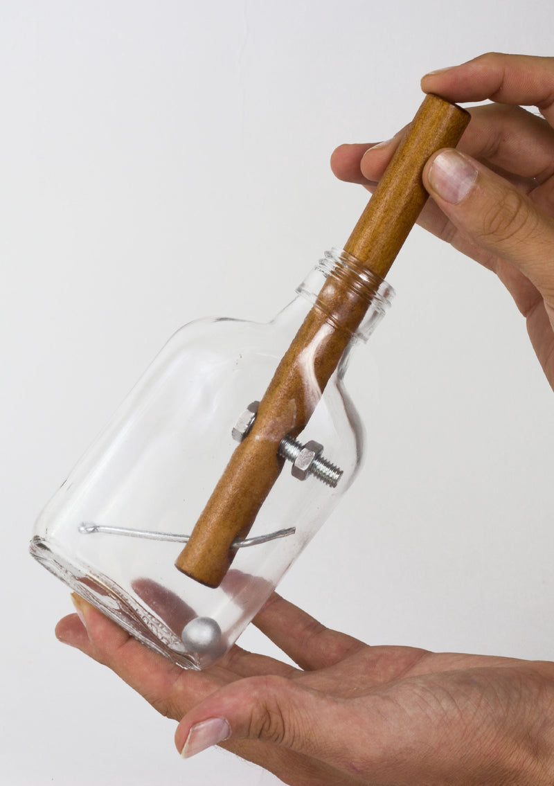 Creative Minds Churchill Whiskey Bottle Puzzle Game
