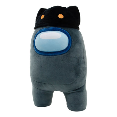 Among Us 12" Black with Cat Head Cap