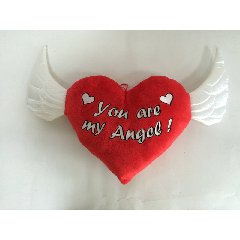 Generic Stuffed Angel Heart Novelty Plush