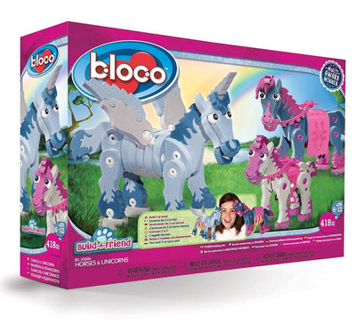Bloco Toys Bloco-horses & Unicorns