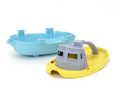 Green Toys Grey Top Tugboat