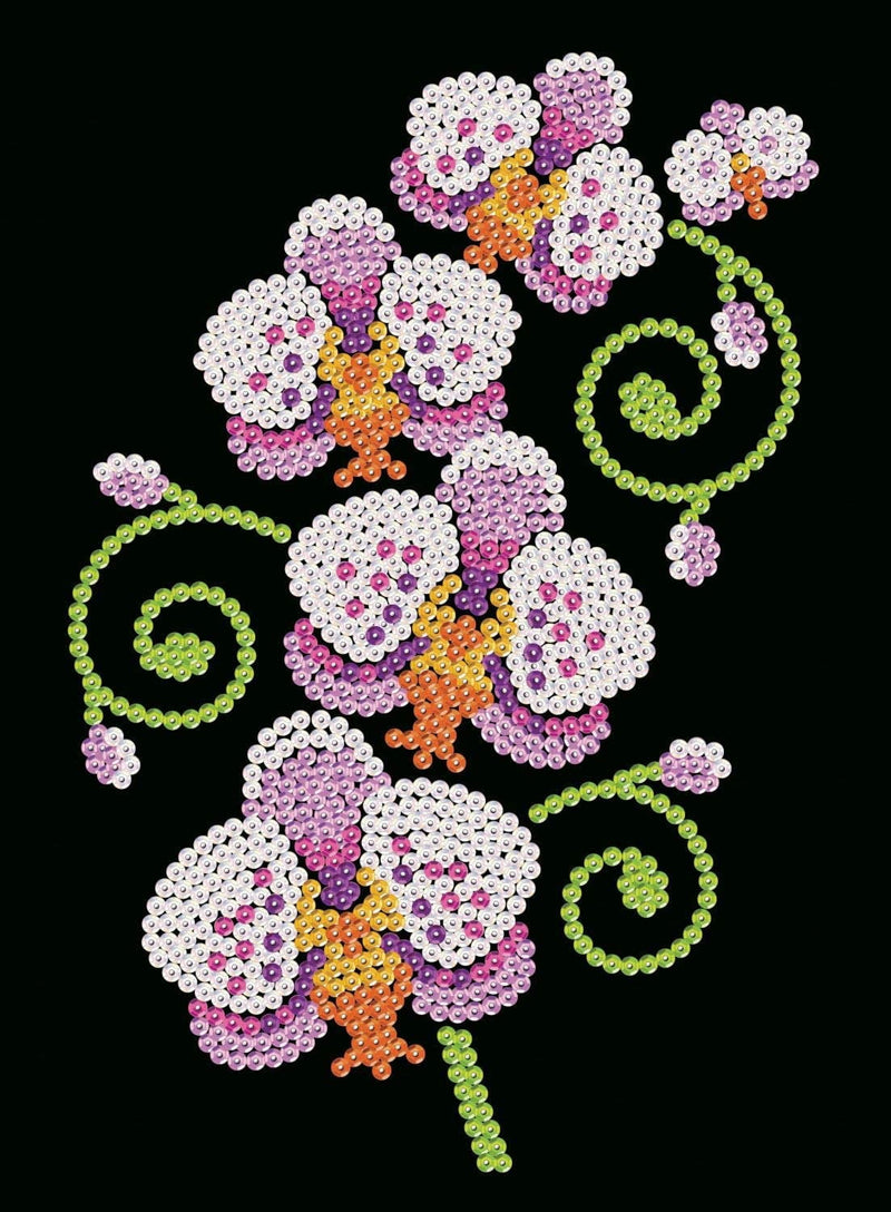 Sequin Art ORCHIDS DIY Art Craft Kit