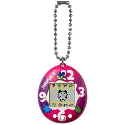 Tamagotchi- Purple-Pink Clock